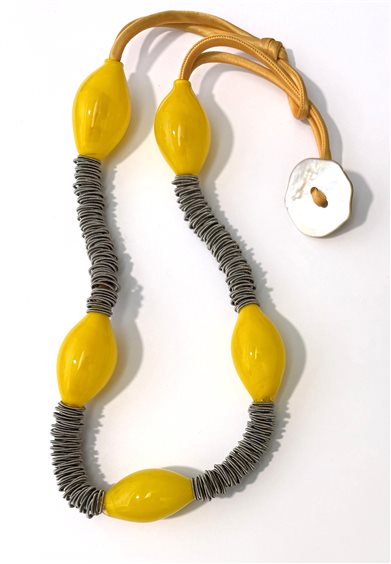 Collana Antares Venezia Donna Magenta in Vetro MAGENTAC02 - MAGENTAC02